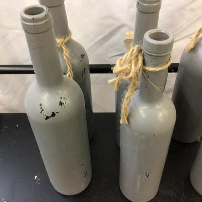 7 Gray Bottles
