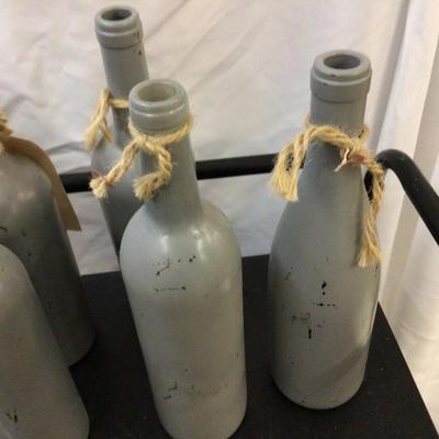 7 Gray Bottles
