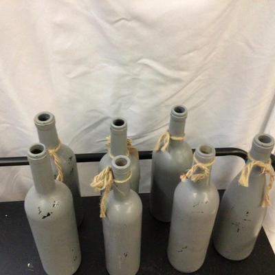 7 Gray Bottles