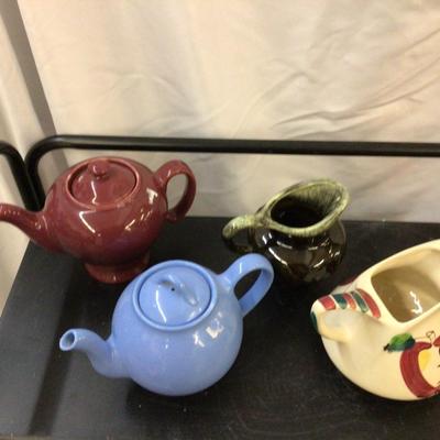 Tea Pot Pitcher Lot