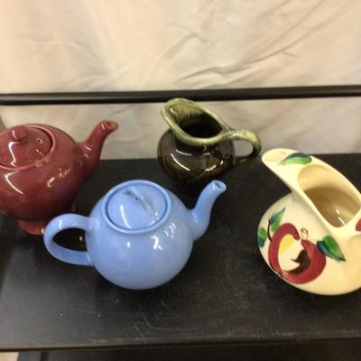 Tea Pot Pitcher Lot