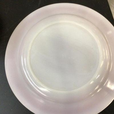 Anchor Hocking Gold Orange Dinner Dishes Lot