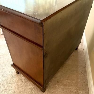 Accent Cabinet with Beautiful Inlay Design