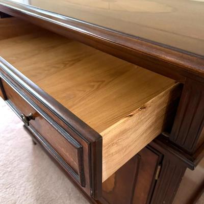 Accent Cabinet with Beautiful Inlay Design