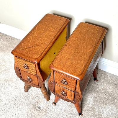 Small Vintage Sewing Drawers with Legs