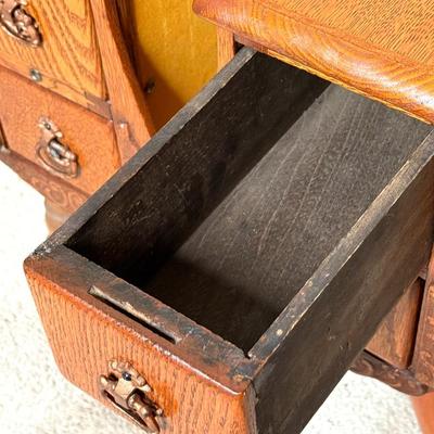 Small Vintage Sewing Drawers with Legs
