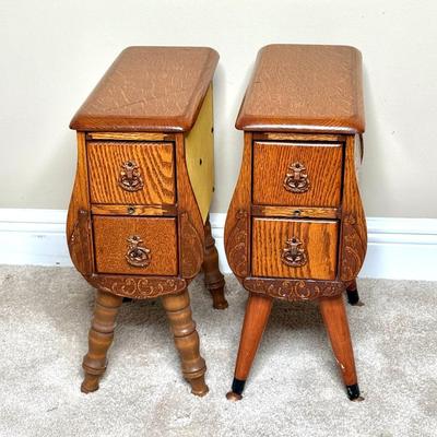 Small Vintage Sewing Drawers with Legs