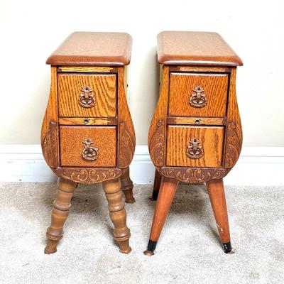 Small Vintage Sewing Drawers with Legs