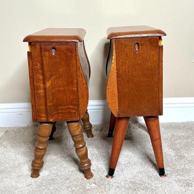 Small Vintage Sewing Drawers with Legs