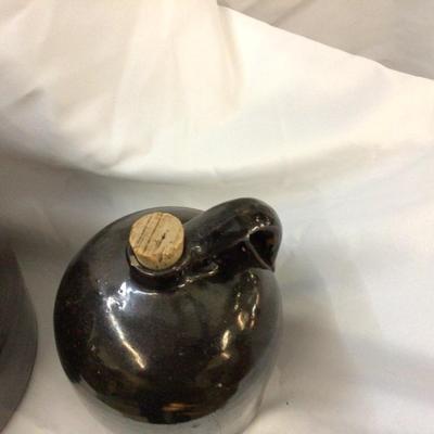 Vintage Brown Crock Jugs