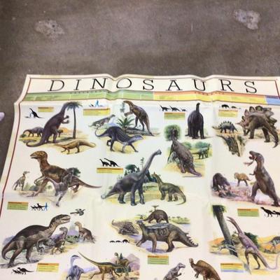 Dinosaur Poster Kids Books Lot