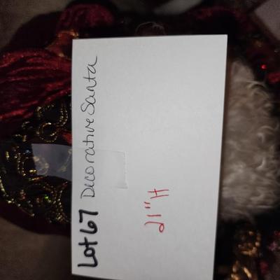Decorative Santa