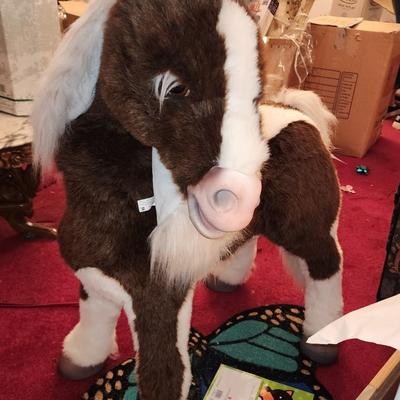 Childrens large pony toy