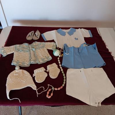 BABY CLOTHES AND TOYS FROM 1940