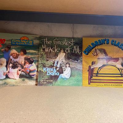 70’s-80’s CHILDREN’S MUSIC ON VINYL ALBUMS