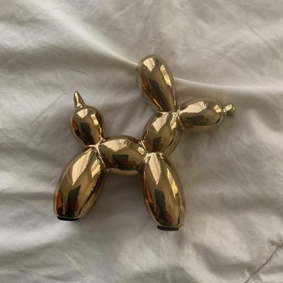 Jeff Koons Gold Color Balloon Dog