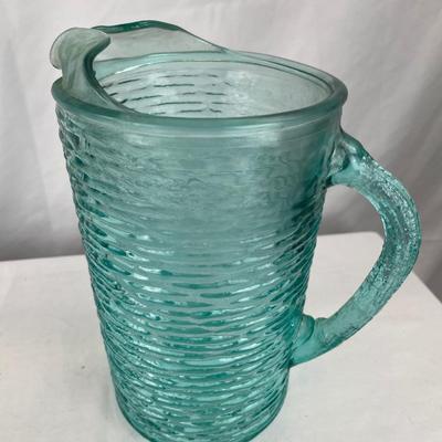 Anchor Hocking Aqua Marine pitcher