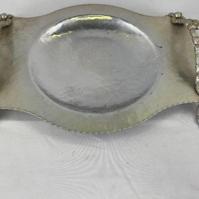 Rodney Kent hand wrought hammered serving tray