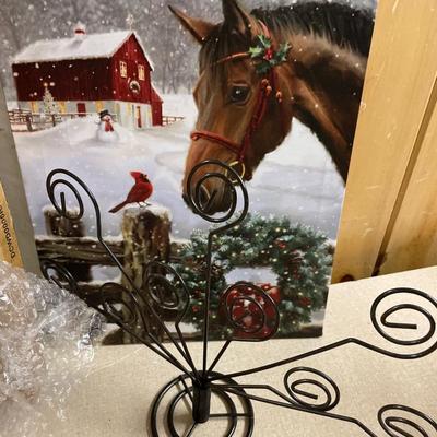 Candles, wall decor & misc