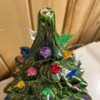 Ceramic 16” Christmas tree (musical)