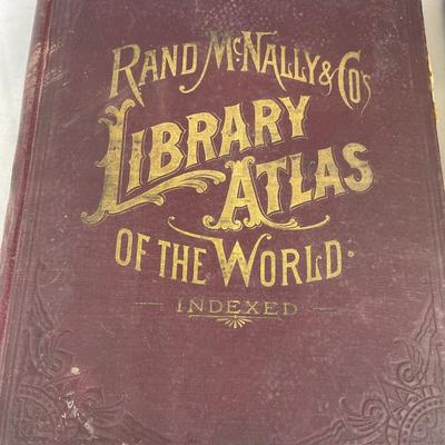 Rand McNally & Co Library Atlas of the World
