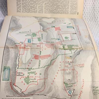 c.1912 Peloubets Bible Dictionary Illustrated Hardback Antique Book