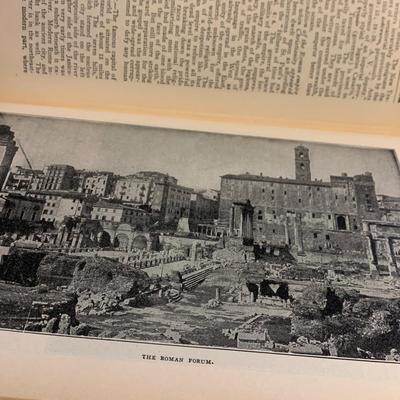 c.1912 Peloubets Bible Dictionary Illustrated Hardback Antique Book
