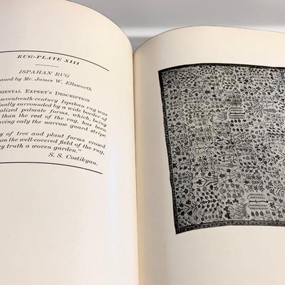 c.1904 Oriental Rug Book by Mary Ripley Illustrated Antique Guide To Carpets Around The World