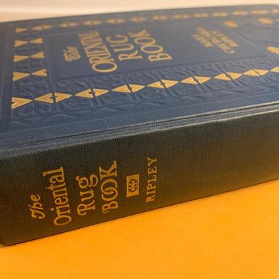 c.1904 Oriental Rug Book by Mary Ripley Illustrated Antique Guide To Carpets Around The World