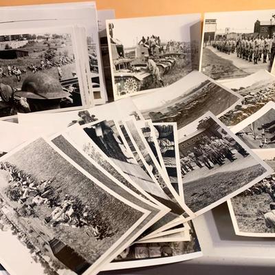 WWII Era Collection of Original Photos Home Front Tank & Weapons Manufacturing
