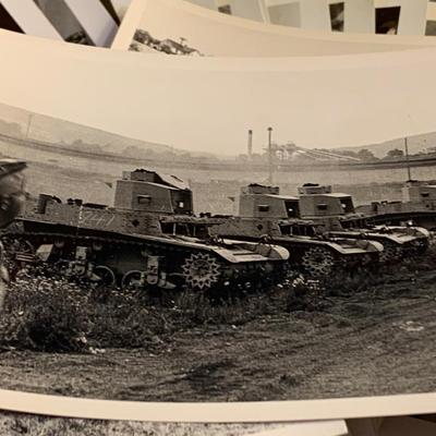 WWII Era Collection of Original Photos Home Front Tank & Weapons Manufacturing