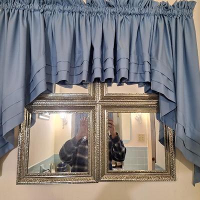 4 silver mirrors