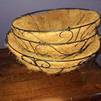 3 basket hanging