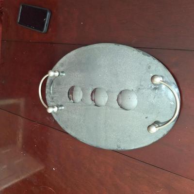 Glass mirrored Serving tray