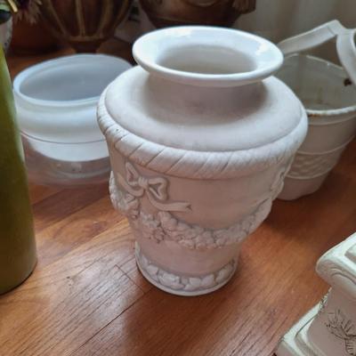 Plain White Planter