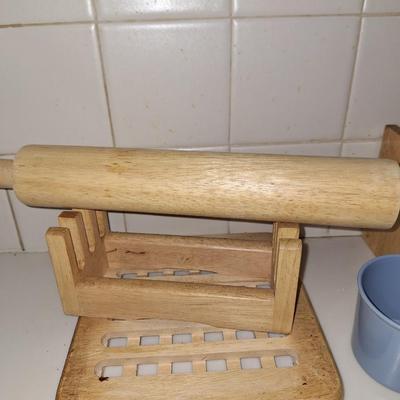 Rolling pin and Trivets