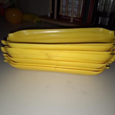 Yellow CornCob Dishes