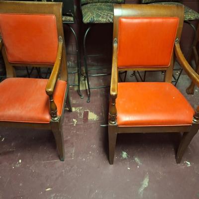 Pair of Red Chairs
