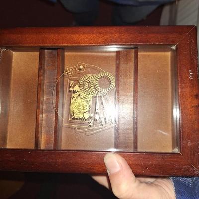 Poker chip case