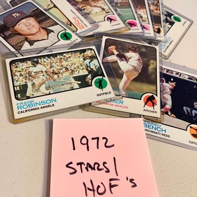 Nice Lot 60s/70s Baseball Cards - Many Stars/ HOFers