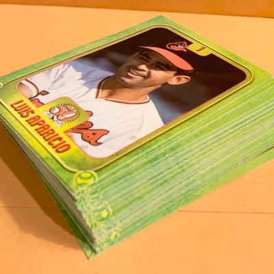 Vintage Baltimore Orioles Maryland Lottery Cards - Near Complete Mint Set Baseball Cards