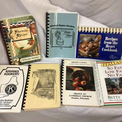 12 Cook Books Lot