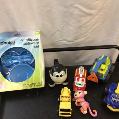 Baby Toys and Dishes Lot