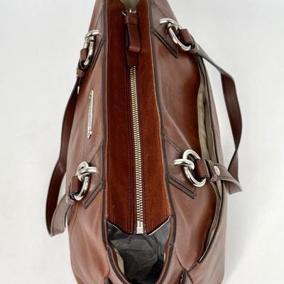 Buttery Soft Brown Leather Coach Bag