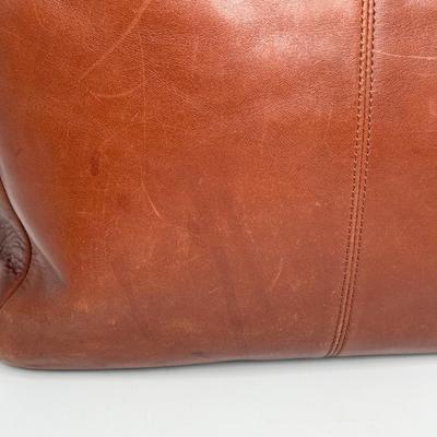 Buttery Soft Brown Leather Coach Bag