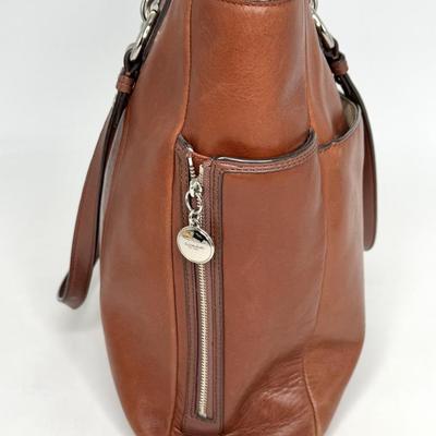 Buttery Soft Brown Leather Coach Bag