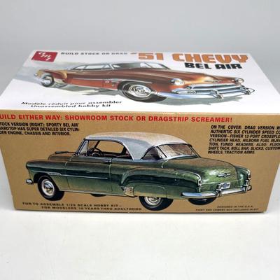 ‘51 Chevy Bel Air Unassembled Hobby Kit