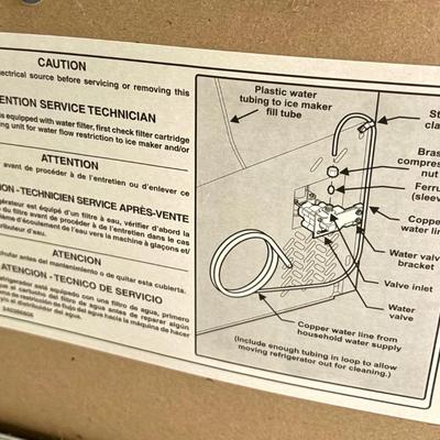 Frigidaire Side by Side Refrigerator - Excellent Condition