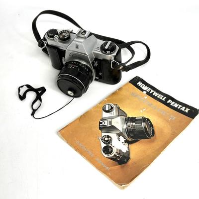 Vintage Honeywell Pentax Camera + Accessories Lot