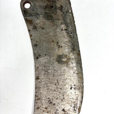 Set of 2 Vintage Meat Cleaver Knives